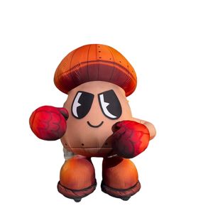 Cartoon-Boxing-Kastanienfigur Aufblasbarer Maskottchen für Festivalveranstaltung