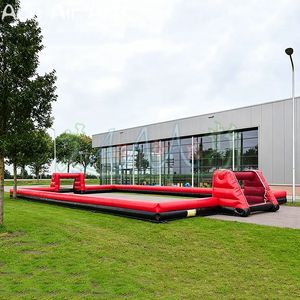 Kommerzielles aufblasbares Fußballfeld mit Toren
