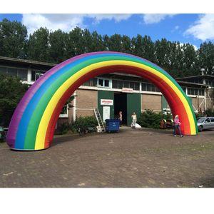 Festivalveranstaltung Dekoration Große Außenluftballon Regenbogenbogen