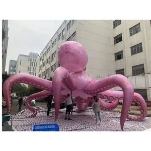 Ozean-Themen-Eventdekoration Großes Outdoor-Luftballon-Oktopus-Modell